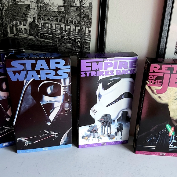 Star Wars Trilogy on VHS Cassette from the 90s. - Picture 7 of 11